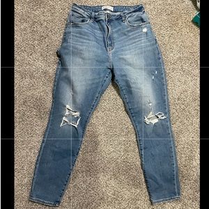 Abercrombie jeans size 32/14 curve love